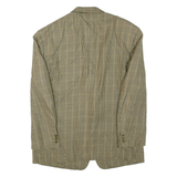 Mens Blazer Jacket Green Houndstooth XL