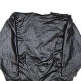 Womens Jacket Black Spotted XL