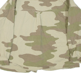 RIVER ISLAND Womens Jacket Green Camouflage UK 18