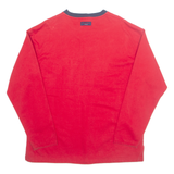 TOMMY JEANS Mens Sweatshirt Red USA L