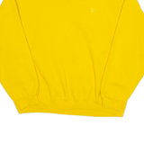 STARTER Mens Sweatshirt Yellow 90s L