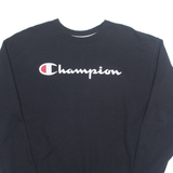 CHAMPION Mens Sweatshirt Black XL