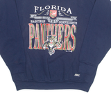 BIKE NHL Florida Panthers Mens Sweatshirt Blue 90s USA XL