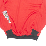Playing Cards Casino Mens Sweatshirt Red 90s M