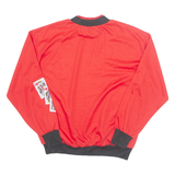 Playing Cards Casino Mens Sweatshirt Red 90s M