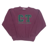 LEE Special Olympics CT Mens Sweatshirt Maroon 90s USA M