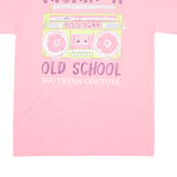 GILDAN Southern Couture Mens T-Shirt Pink M