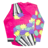 ERIMA Cycling Jersey Womens Jersey Purple Long Sleeve 1/4 Zip M