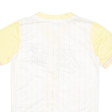 KARL KANI Button Up Womens Jersey White USA Button Neck M