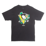 REEBOK Pittsburgh Penguins Mens T-Shirt Black USA M
