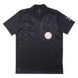 ADIDAS Swiss FA Referee Mens Football Shirt T-Shirt Black V-Neck M