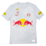 NIKE Slim Fit Salzburg Mens Football Shirt T-Shirt Grey V-Neck M