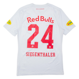 NIKE Slim Fit Salzburg Mens Football Shirt T-Shirt Grey V-Neck M