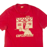 THE SIMPSONS Moe's Mens T-Shirt Red L