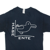 GILDAN Duck Mens T-Shirt Black L