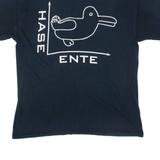 GILDAN Duck Mens T-Shirt Black L