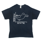 GILDAN Duck Mens T-Shirt Black L