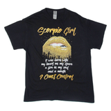 GILDAN Scorpio Womens T-Shirt Black M