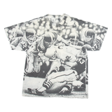 KINGSTREE Mens T-Shirt Black 90s L