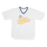 EAGLE USA Team Rideaway Mens T-Shirt White 90s USA V-Neck XL