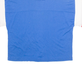 ROYAL Womens T-Shirt Blue 90s L