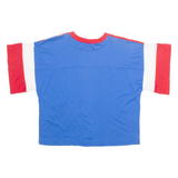ROYAL Womens T-Shirt Blue 90s L