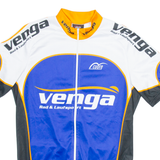 CUORE Cycling Full Zip Mens Jersey Blue M