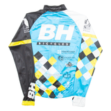 ZOLLINGER Cycling Full Zip Mens Jersey Blue Long Sleeve S