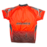 BRUNEX Cycling Italia Mens Jersey Red 1/2 Zip 2XL