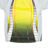 BRUNEX Cycling Italia Mens Jersey Yellow 1/4 Zip 2XL