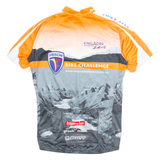 CUORE Cycling Mens Jersey Orange 1/4 Zip M