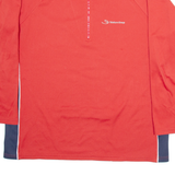 CUORE Cycling Mens Jersey Red Long Sleeve 1/2 Zip XL