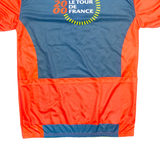 DAS ERSTE Tour De France Cycling Mens Jersey Yellow 1/4 Zip L