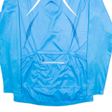 CRIVIT Cycling Mens Jersey Blue Long Sleeve 1/2 Zip M
