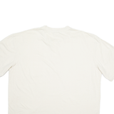 HARLEY DAVIDSON Mens T-Shirt Cream Button Neck 3XL