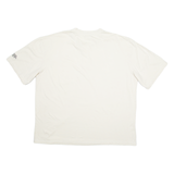 HARLEY DAVIDSON Mens T-Shirt Cream Button Neck 3XL