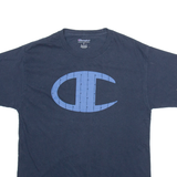 CHAMPION Mens T-Shirt Blue M