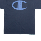 CHAMPION Mens T-Shirt Blue M