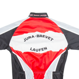 BIEMME Cycling Mens Jersey Red 1/4 Zip S