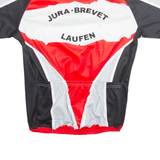 BIEMME Cycling Mens Jersey Red 1/4 Zip S