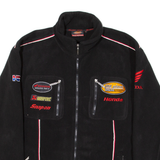 HONDA Mens Fleece Jacket Black XL