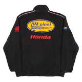 HONDA Mens Fleece Jacket Black XL