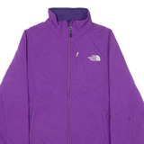 THE NORTH FACE Fleece Lined Womens Shell Jacket Purple Floral XS