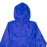 FILA Womens Jacket Blue Hooded L