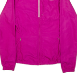 REEBOK Womens Windbreaker Jacket Pink S