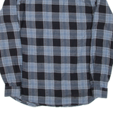 TRUE RELIGION Mens Shirt Blue Check Long Sleeve XL