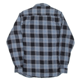 TRUE RELIGION Mens Shirt Blue Check Long Sleeve XL