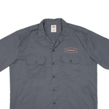 DICKIES Mens Worker Shirt Grey L