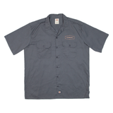 DICKIES Mens Worker Shirt Grey L