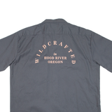 DICKIES Mens Worker Shirt Grey L